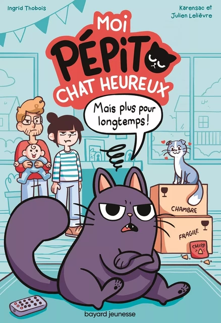 Moi, Pépito, chat heureux - Ingrid Thobois - BAYARD JEUNESSE