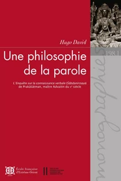 Une philosophie de la parole