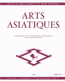 ARTS ASIATIQUES no. 12 (1965)