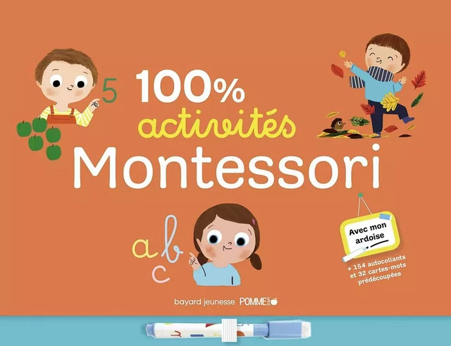 100% activités Montessori -  - BAYARD JEUNESSE