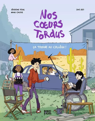 Nos coeurs tordus, Tome 01 - Séverine Vidal, Manu Causse - BANDE D ADOS