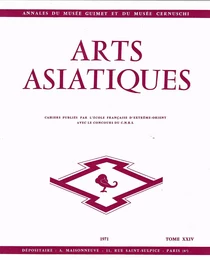 ARTS ASIATIQUES no. 24 (1971)