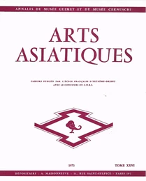 ARTS ASIATIQUES no. 26 (1973)