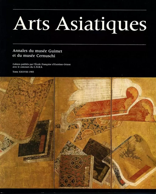 ARTS ASIATIQUES no. 38 (1983) -  Collectif - EFEO