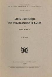 Atlas linguistique des parlers dardes et kafirs