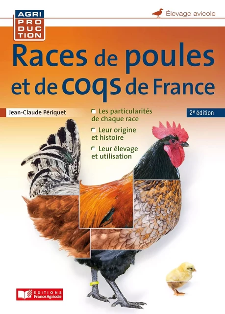 Races de poules et de coqs de France -  - FRANCE AGRICOLE