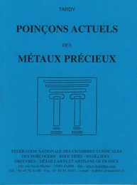 Poinçons actuels des métaux précieux