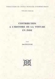 Contribution à l'histoire de la voiture en Inde