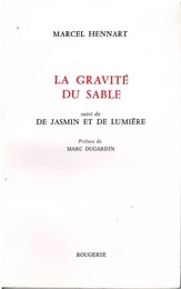 LA GRAVITE DU SABLE