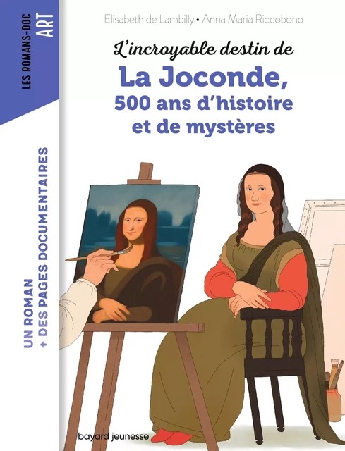 L'incroyable destin de La Joconde, 500 ans d'histoire et de mystère - ELISABETH DE LAMBILLY - BAYARD JEUNESSE