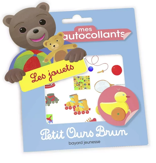 Mes autocollants Petit Ours Brun - Les jouets -  - BAYARD JEUNESSE