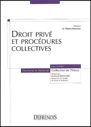 DROIT PRIVÉ ET PROCÉDURES COLLECTIVES