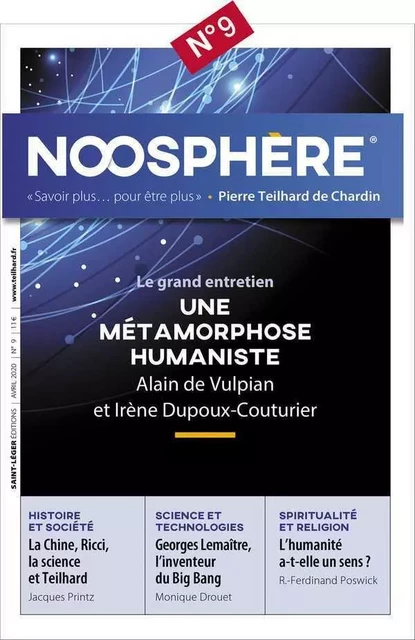 Noosphère N°9 Avril 2020 -  - SAINT LEGER