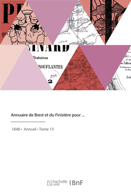 Annuaire de Brest et du Finistère -  Société d'émulation de Brest - HACHETTE BNF