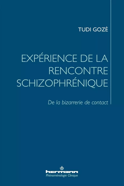 Expérience de la rencontre schizophrénique - Tudi Gozé - HERMANN