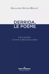 Derrida, le poème