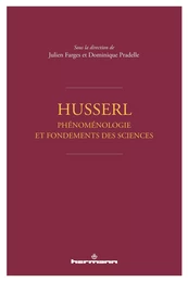 Husserl - La phénoménologie et les fondements des sciences