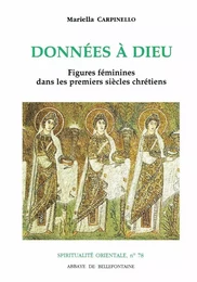 DONNEES A DIEU