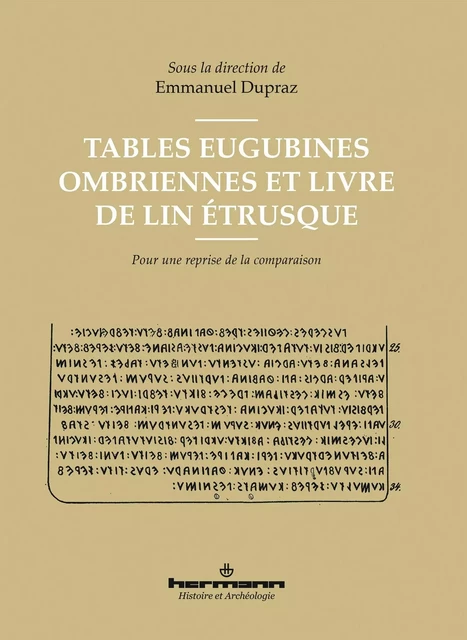 Tables Eugubines ombriennes et Livre de lin étrusque -  - HERMANN