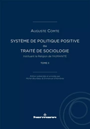 Système de politique positive, tome II