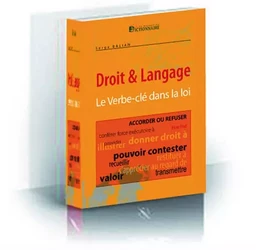 Droit & langage: le verbe-clé dans la loi