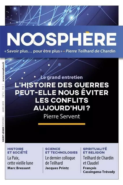 Noosphère n°5 - Mars 2019 -  Collectif - SAINT LEGER