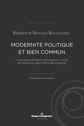 Modernité politique et bien commun