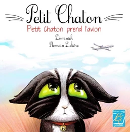 Petit chaton prend l'avion