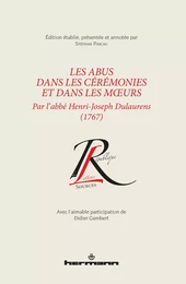 Les Abus dans les cérémonies et dans les moeurs (1767)