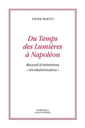 Du Temps des Lumières à Napoléon