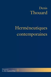 Herméneutiques contemporaines