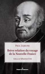 Brève relation du voyage de la Nouvelle-France