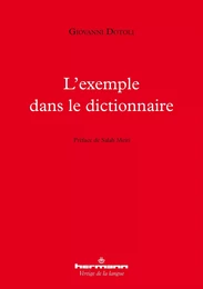 L'exemple dans le dictionnaire