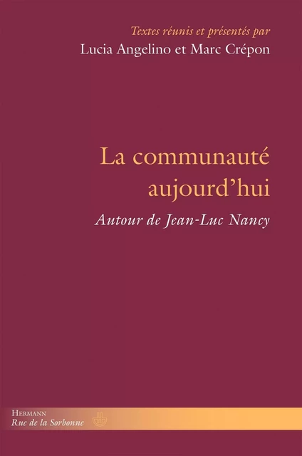 La communauté aujourd'hui -  - HERMANN