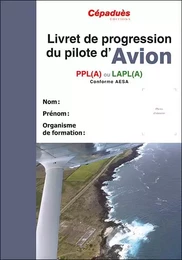 Livret de progression du pilote d'avion