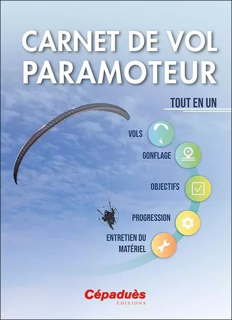 Carnet de vol paramoteur - Solène Bergevin - CEPADUES