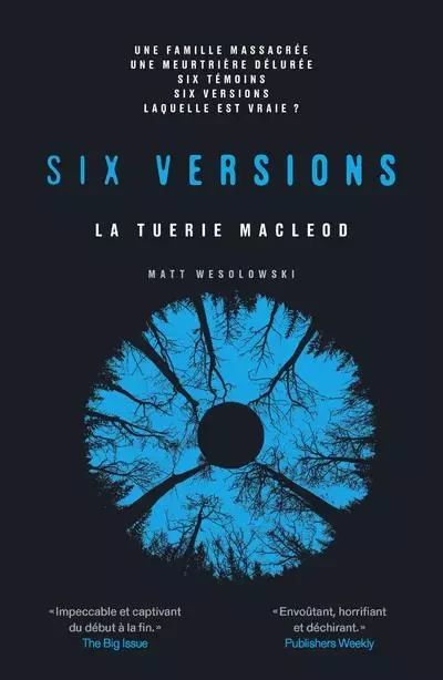 Six versions - Tome 2 La tuerie McLeod - Matt Wesolowski - Groupe Margot