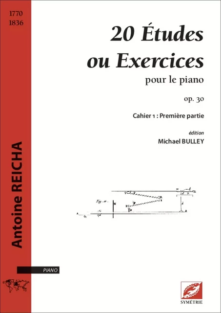 20 Études ou Exercices pour le piano op. 30 -  - SYMETRIE