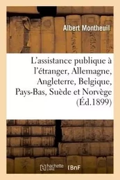 L'assistance publique à l'étranger : Allemagne, Angleterre, Belgique, Pays-Bas, Suède et Norvège