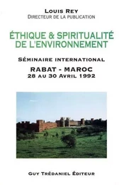 Ethique & spiritualité de l'environnement