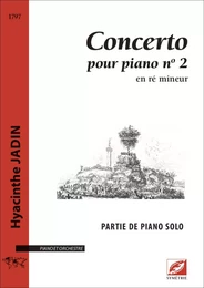 Concerto pour piano et orchestre n°2 (partie de piano solo)