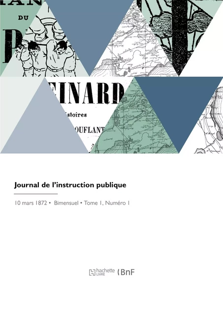 Journal de l'instruction publique - G. Huberson - HACHETTE BNF