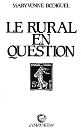 Le rural en question