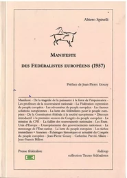 Manifeste des fédéralistes européens, 1957