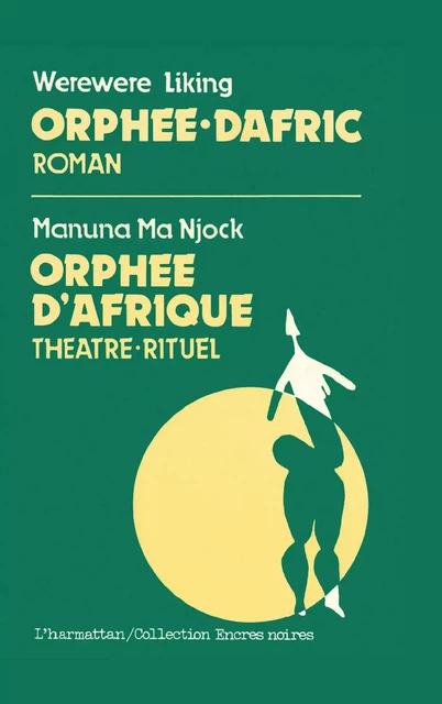 Orphée d'Afrique -  - Editions L'Harmattan