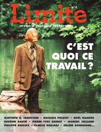 C'est quoi ce travail? - Revue Limite n°4