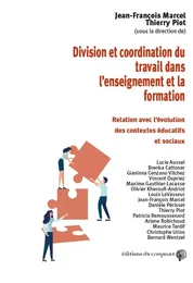 Division et coordination du travail dans l'enseignement et la formation