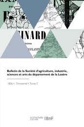 Bulletin de la Société d'agriculture, industrie, sciences et arts du département de la Lozère