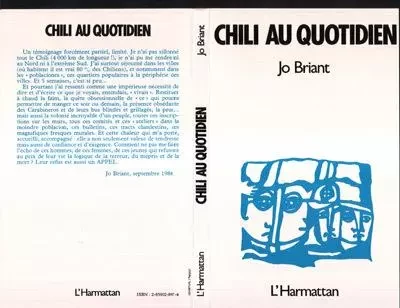 Chili au quotidien - Jo Briant - Editions L'Harmattan