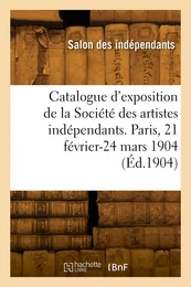 Catalogue d'exposition de la Société des artistes indépendants. Tome 20